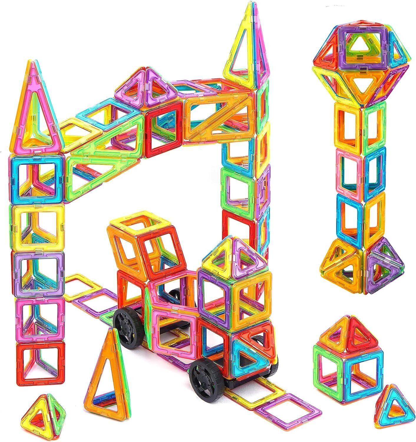 110pc Magnetic Building Blocks Set