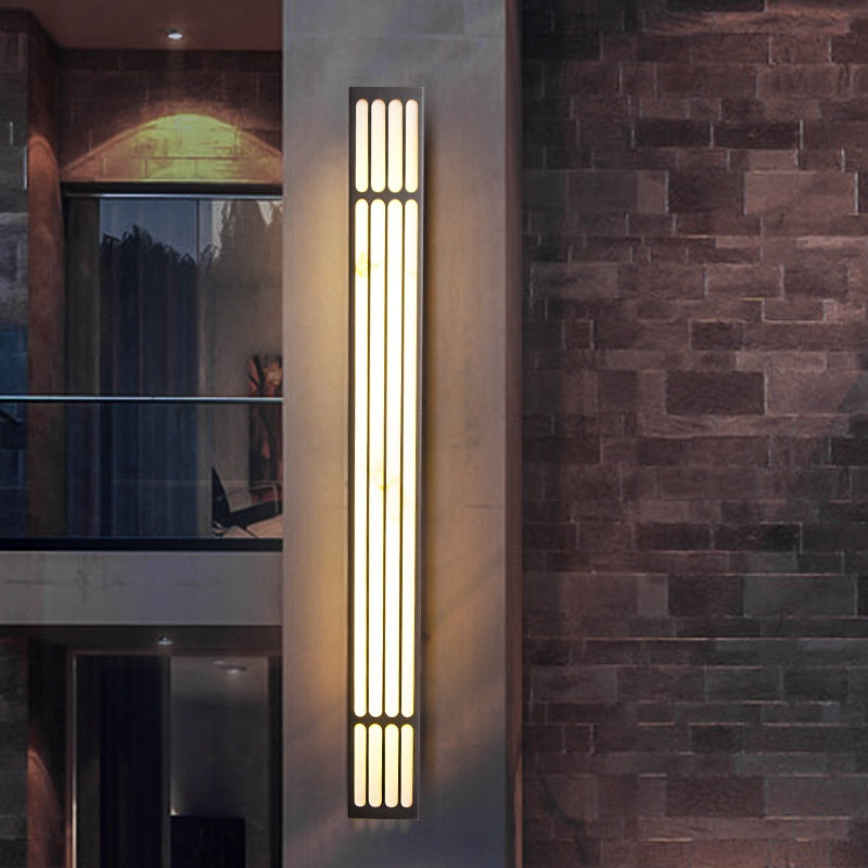 Linear Outdoor Wall Light