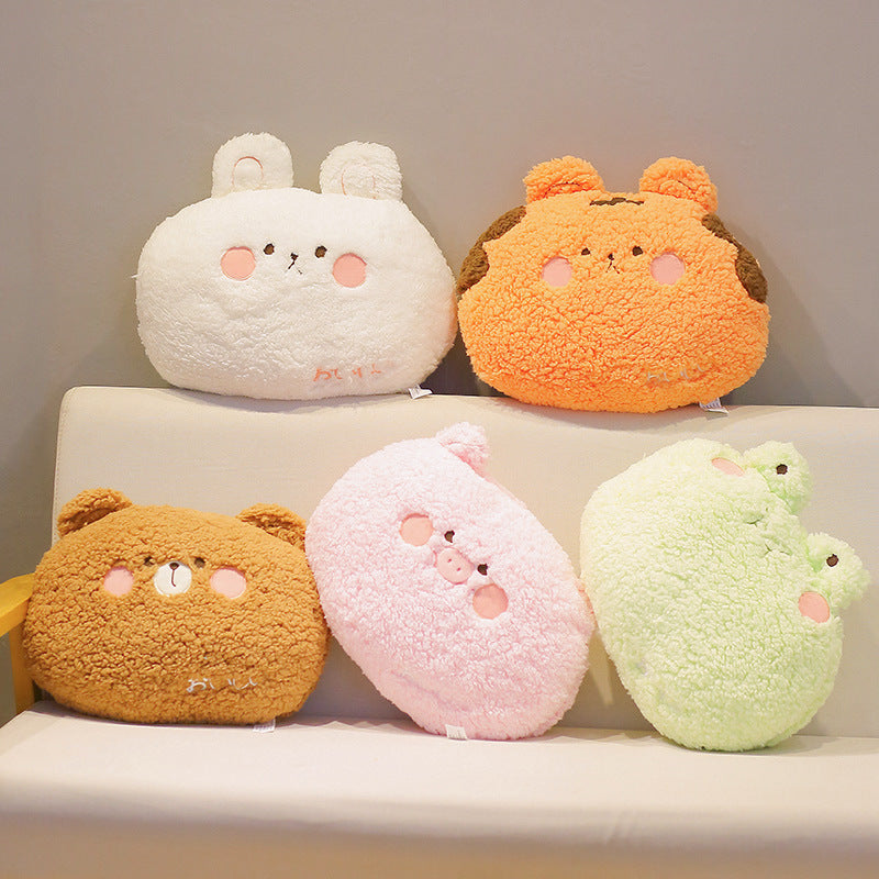 Kawaii Animal Plush Bear Pillow