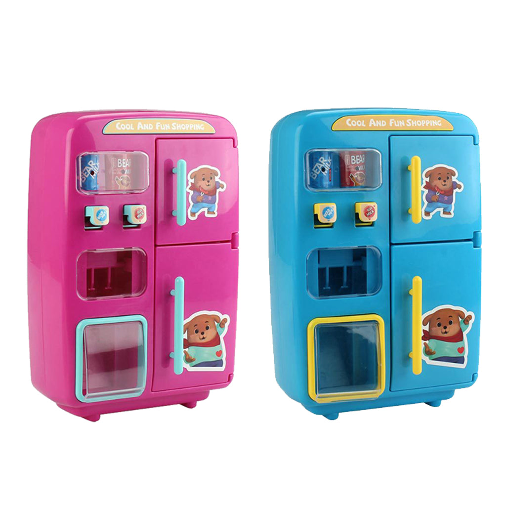 Kitchen Refrigerator Toy Fridge Playset