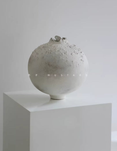 Textured Wabi-Sabi Vase