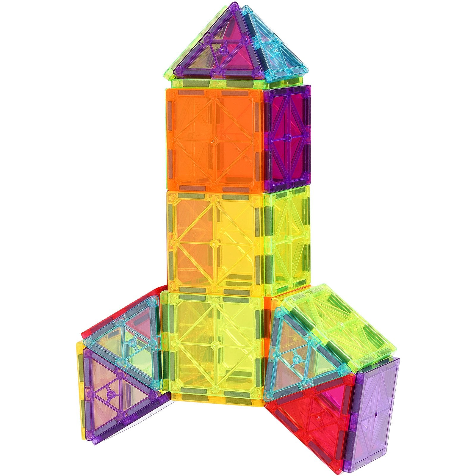 Magnetic Tiles, 55pc Building Blocks