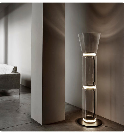 Bamboo Designer Floor Lamp