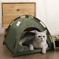 Cat Tent Cooling Mat Dog House, Camping Style