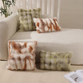 Bubble Fleece Bunny Fur Tie-Dye Plush