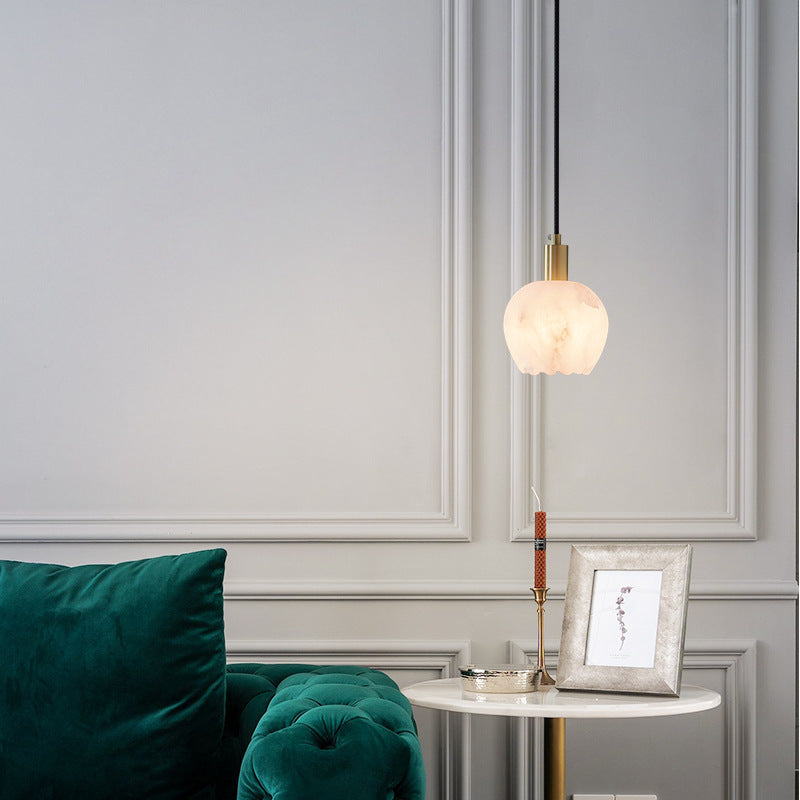 Modern Minimalist Light Luxury Small Copper Pendant Lamp