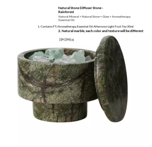 Modern Minimalist Marble Aromatherapy Essential Oil Ornament Soft Decor Piece