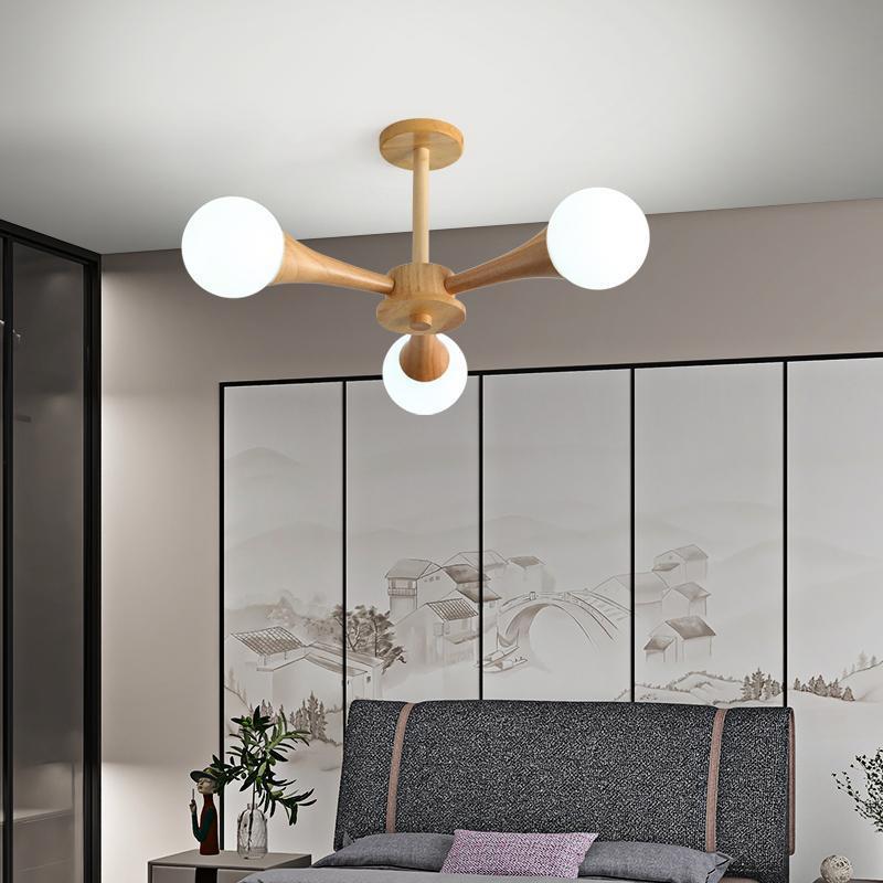 Modern Minimalist Japanese Wabi Sabi Style Pendant Light