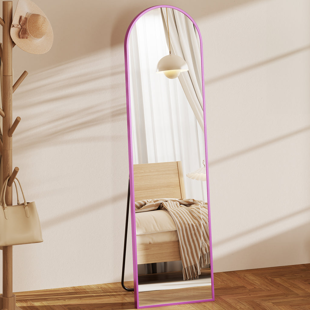 Arched Full Length Mirror, Full Body Standing Mirror