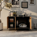 Litter Box Enclosure, Cat Litter Box Furniture With Hidden Plug