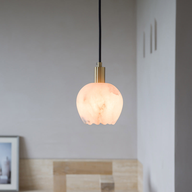 Modern Minimalist Light Luxury Small Copper Pendant Lamp