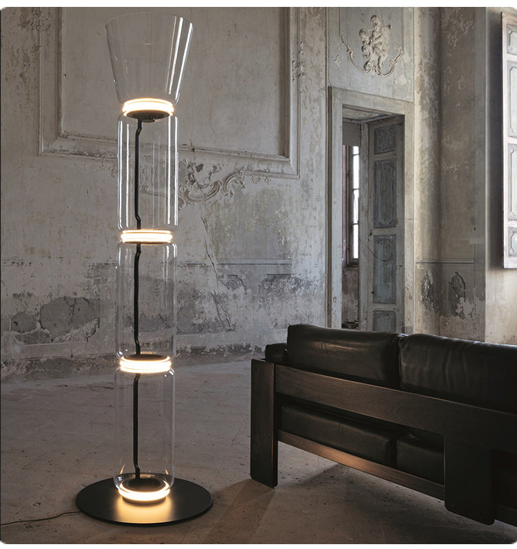 Bamboo Designer Floor Lamp