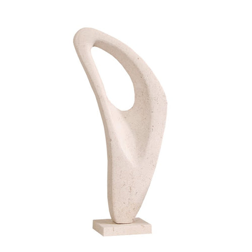 Abstract And Creative Marble Yellow Travertine Decoration