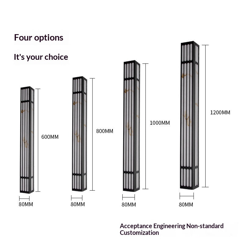 Linear Outdoor Wall Light