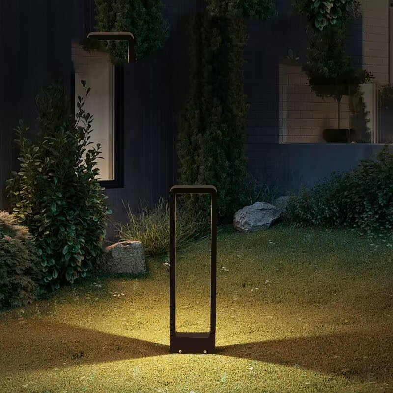 Minimalist LED Sky Gate Lawn Lamp Courtyard Ground-insert Light