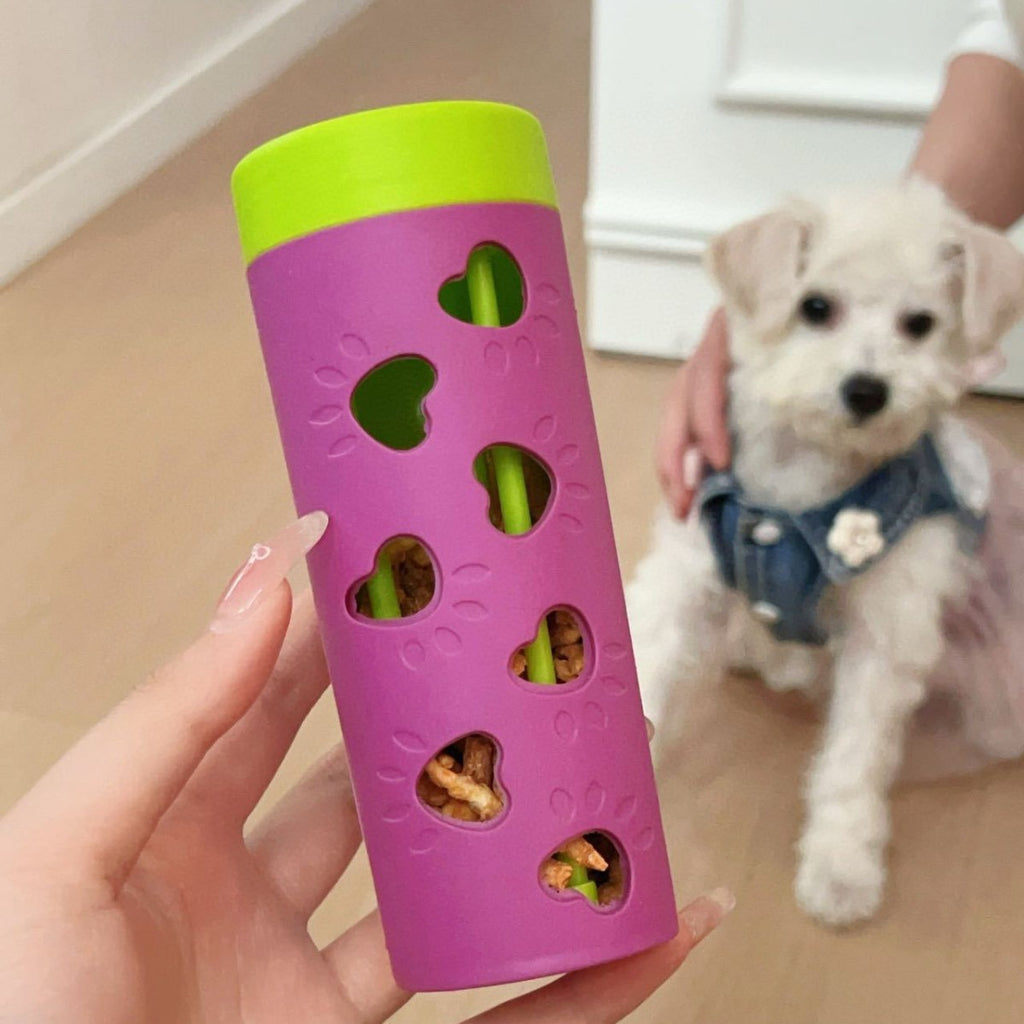 Cat & Dog Puzzle Chewable Treat-Dispensing Toy