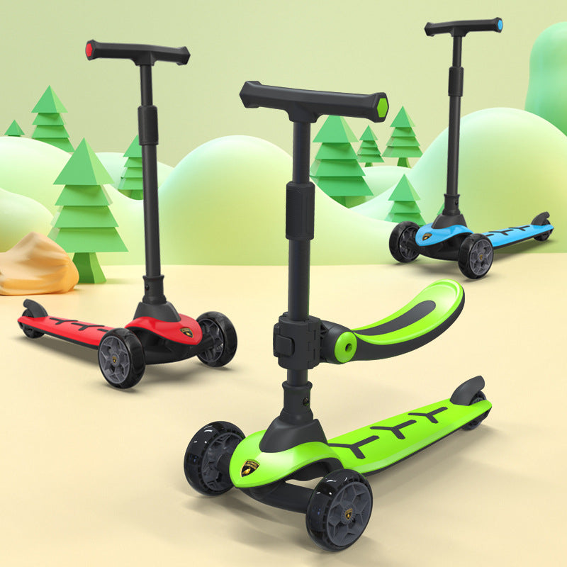 Sit-On / Ride Kids Scooter
