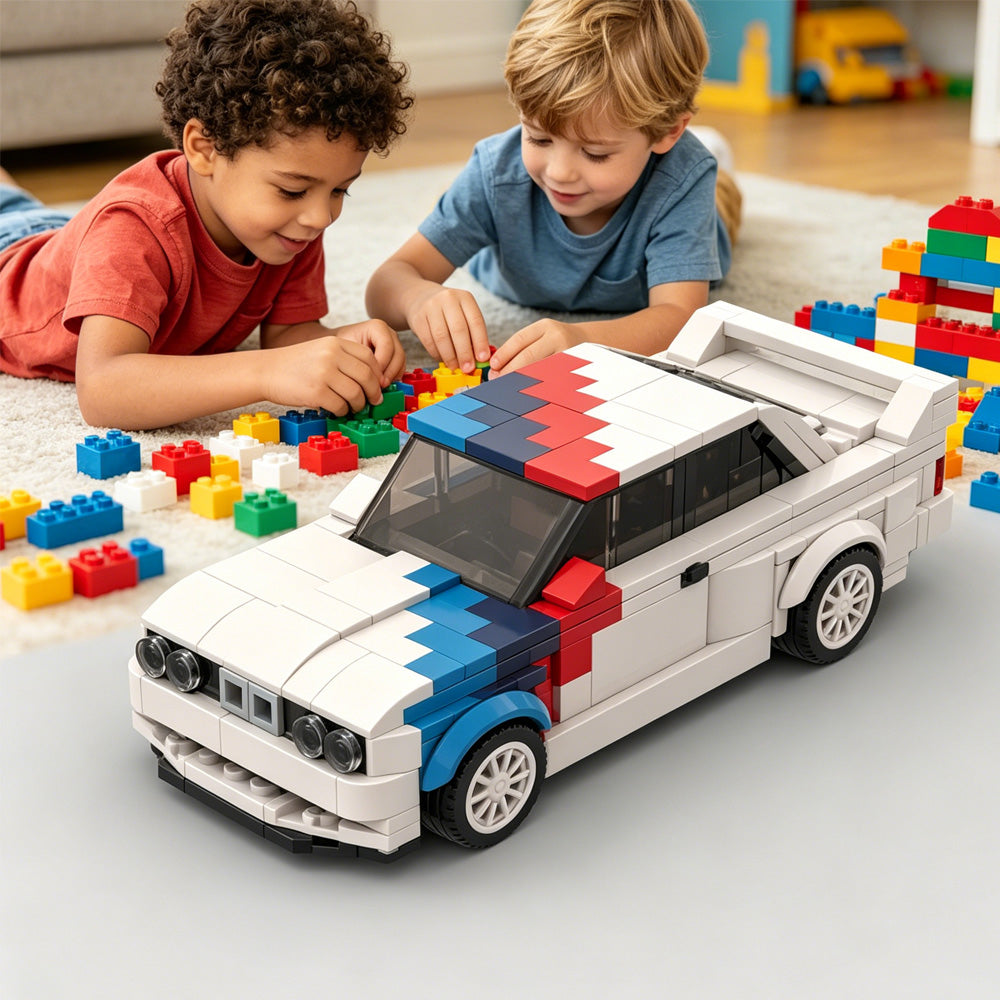 355pc Race Car Building Blocks, Sports Car