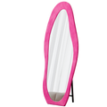 Full Length Mirror, 63x24 Wavy Floor Mirror - Pink