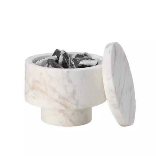 Modern Minimalist Marble Aromatherapy Essential Oil Ornament Soft Decor Piece