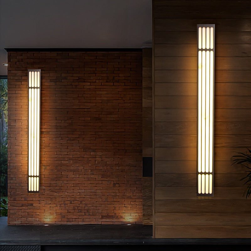 Linear Outdoor Wall Light