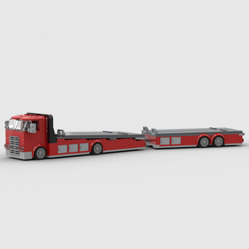 Building Block Sports Car Model Set